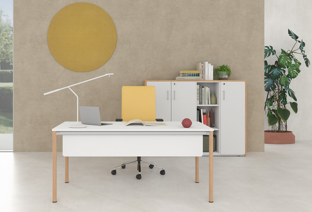 Slim desk shop